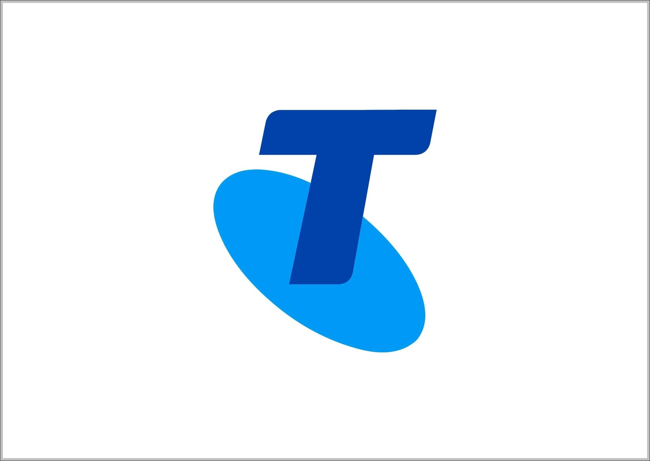 Telstra logo 2011 blue