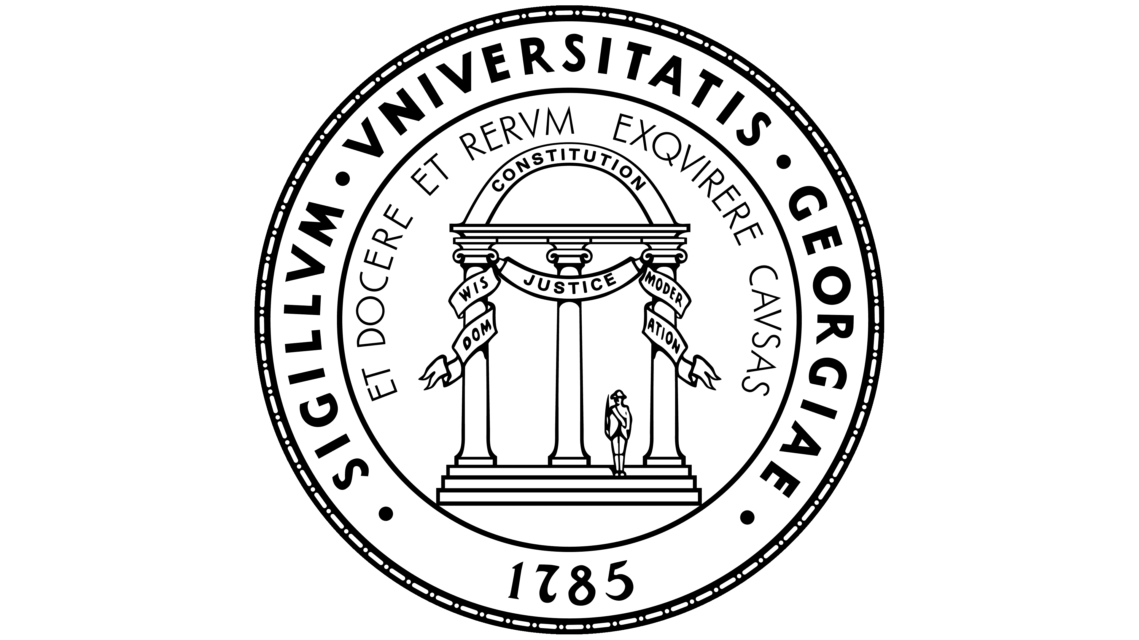 UGA University of Georgia Seal Logo
