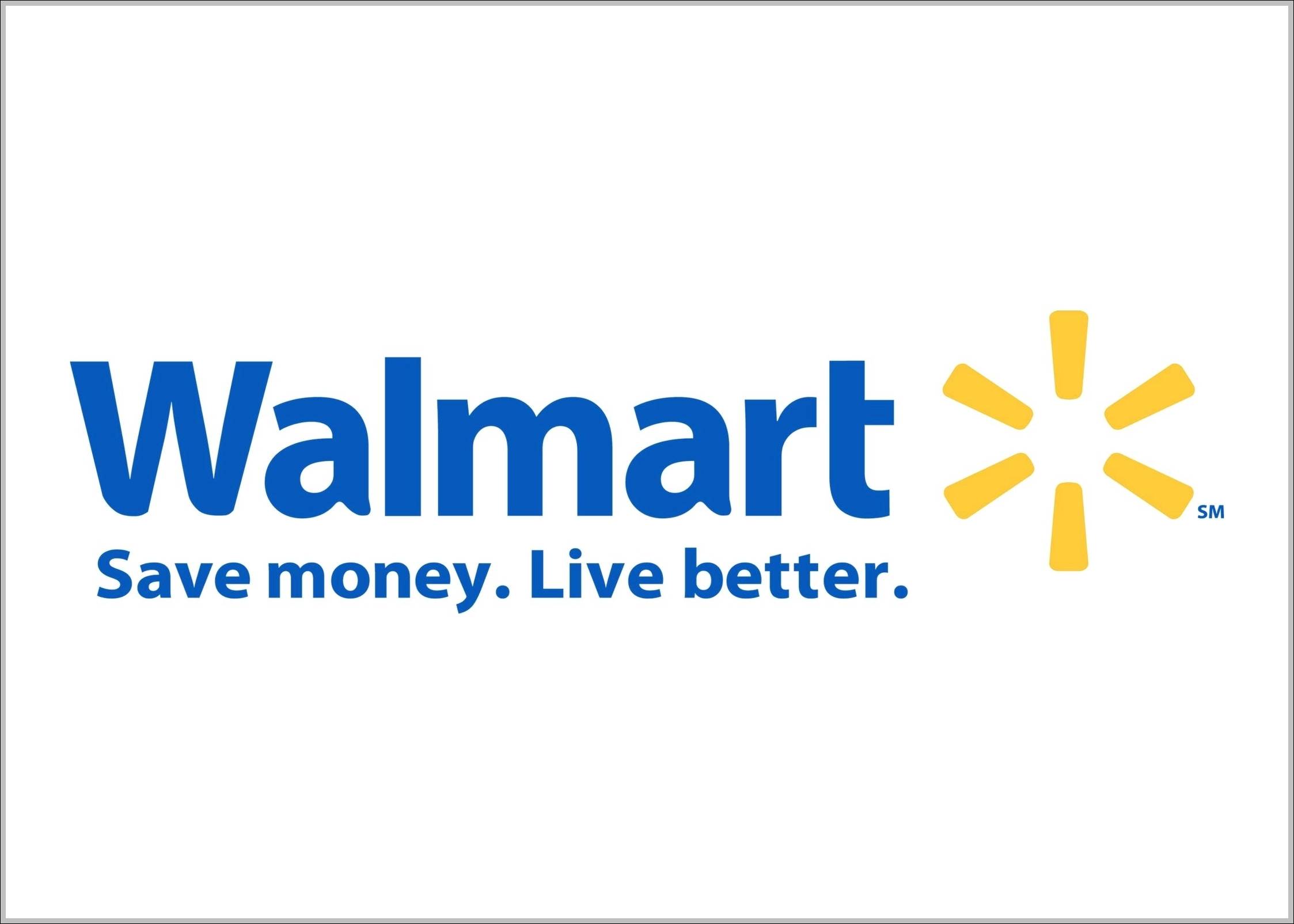 Walmart logo slogan