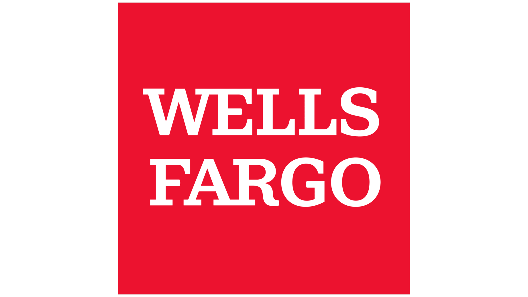 Wells fargo sign