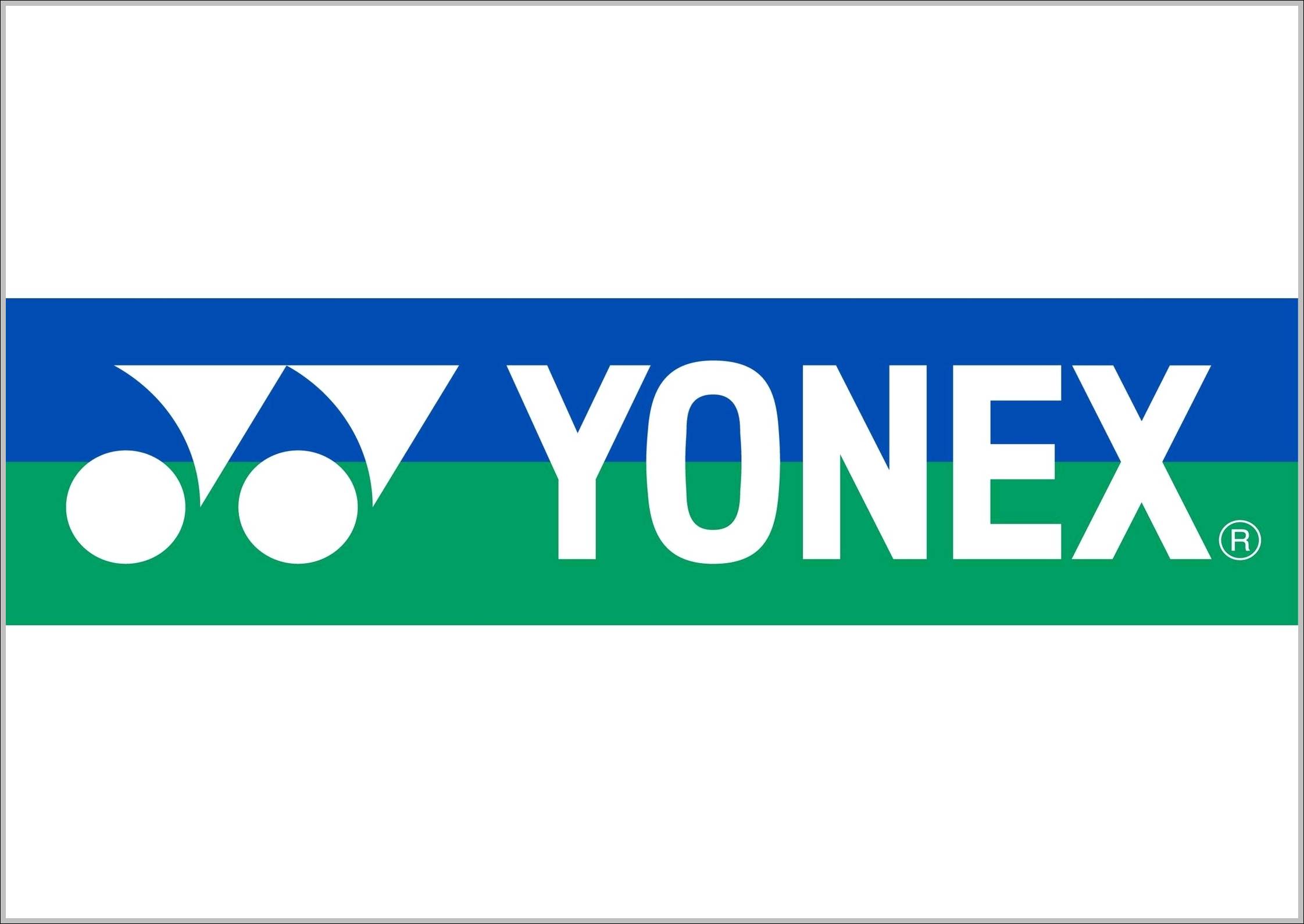 Yonex logo blue green