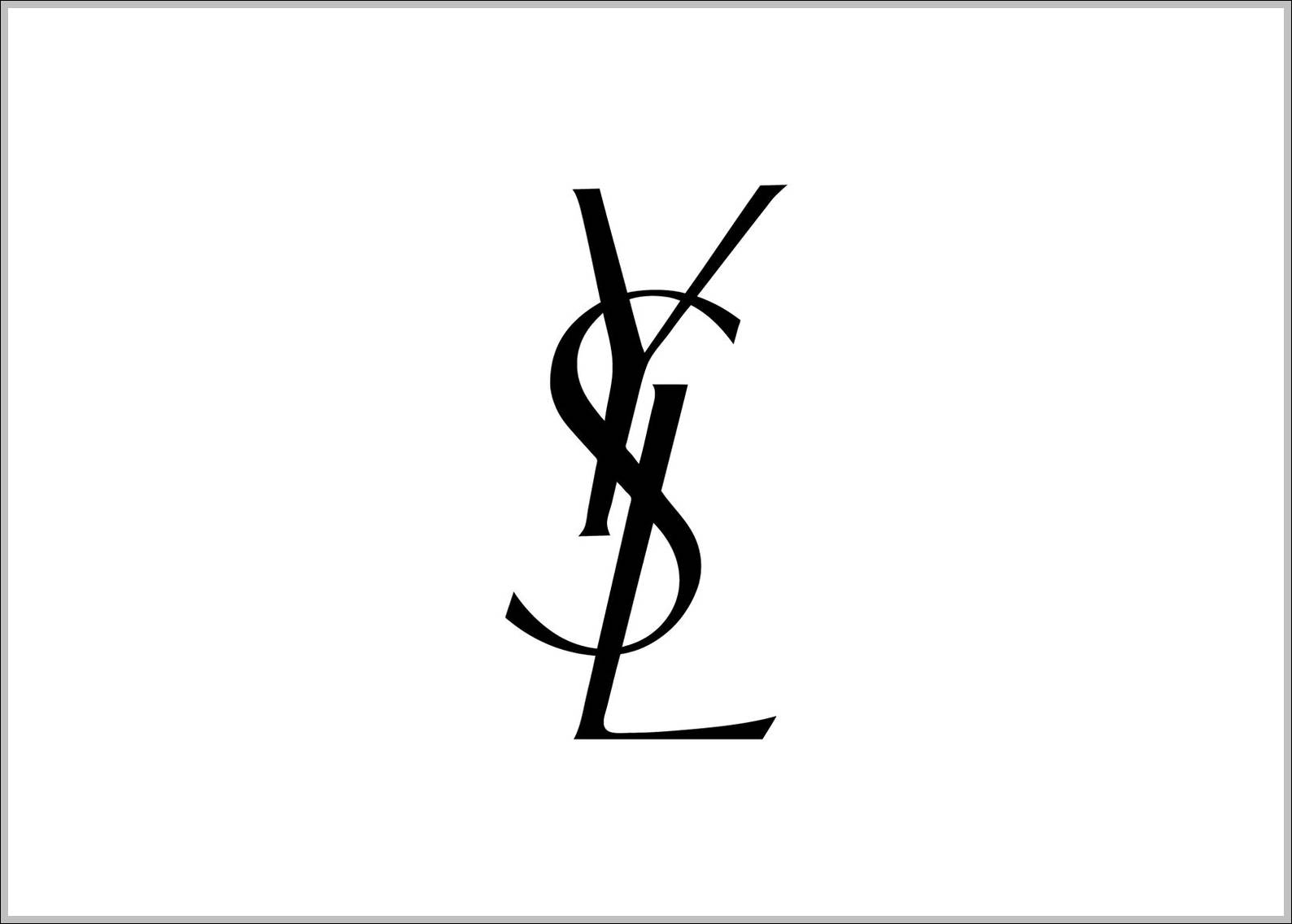 Yves Saint Laurent YSL logo